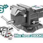 TOTAL BENCH VICE 6" - 150mm (THT6166)