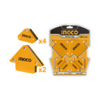Magnetic welding holder set Ingco 6Pcs